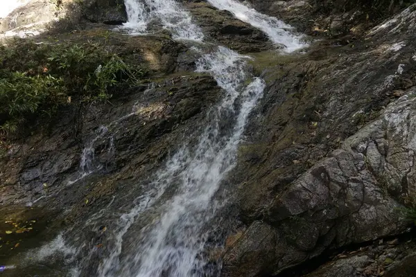 Widok Wodospadu Gunung Ledang Johor Malezja — Zdjęcie stockowe