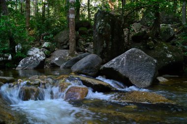 Gunung Ledang şelalesinin manzarası, Johor, Malezya
