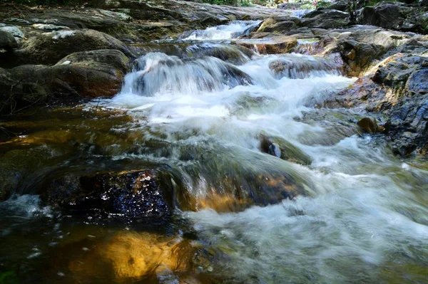 Vacker Utsikt Över Gunung Ledang Vattenfall Johor Malaysia — Stockfoto