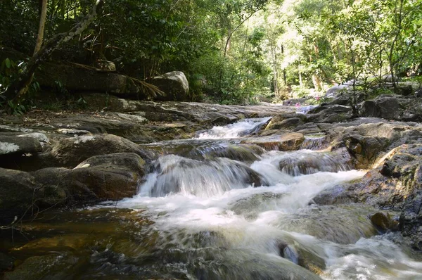 Γραφική Θέα Του Καταρράκτη Gunung Ledang Johor Μαλαισία — Φωτογραφία Αρχείου