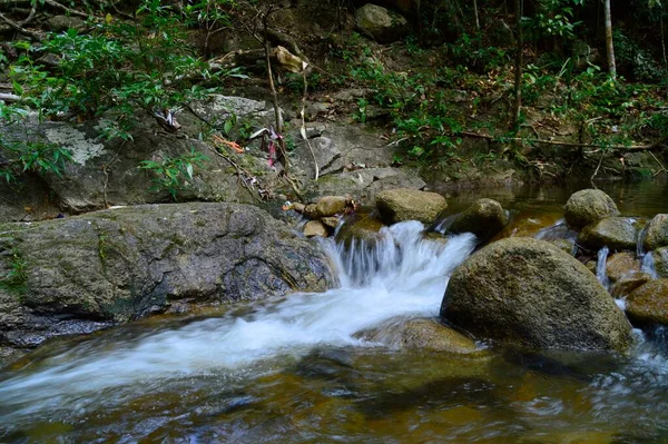 Γραφική Θέα Του Καταρράκτη Gunung Ledang Johor Μαλαισία — Φωτογραφία Αρχείου