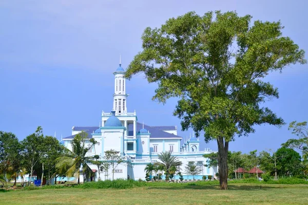 Muar Johor Malasia Enero 2015 Una Vista Masjid Jamek Sultan — Foto de Stock