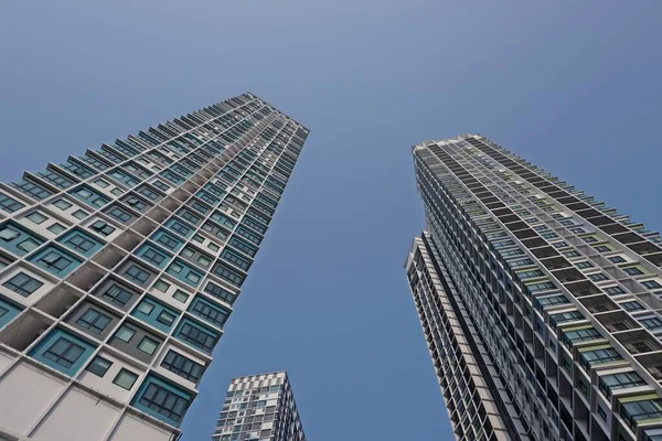 Shah Alam, Malezya-7 Eylül 2019; Shah Alam 'daki i-SOHO binasının manzarası, kozmopolit tarzını çevreleyen iş hayatı kültürünü tercih eden trend bireyler için nihai bir konut