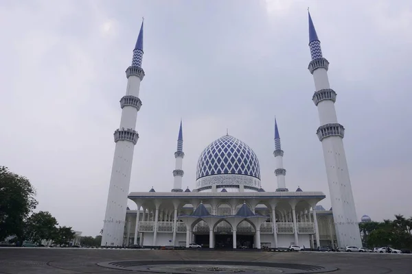 Shah Alam Malaysia September 2019 Över Masjid Sultan Salahudin Abdul — Stockfoto