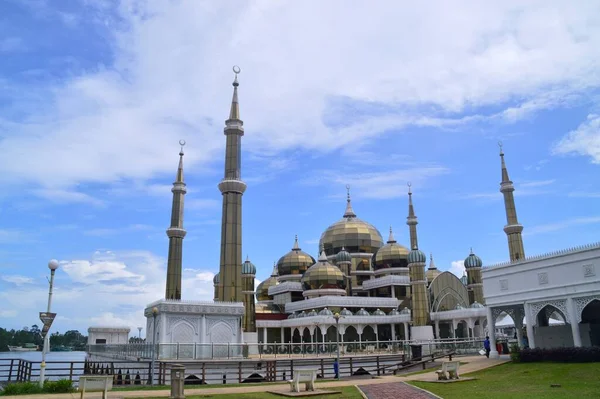 Kuala Terengganu Malasia Septiembre 2019 Mezquita Cristal Masjid Kristal Una — Foto de Stock