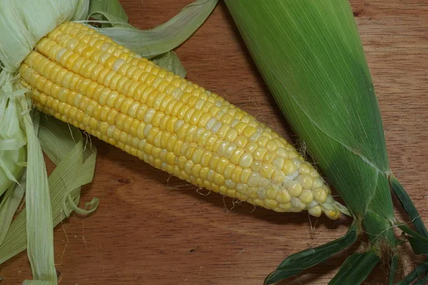 Close Sweet Corn — Stock Photo, Image