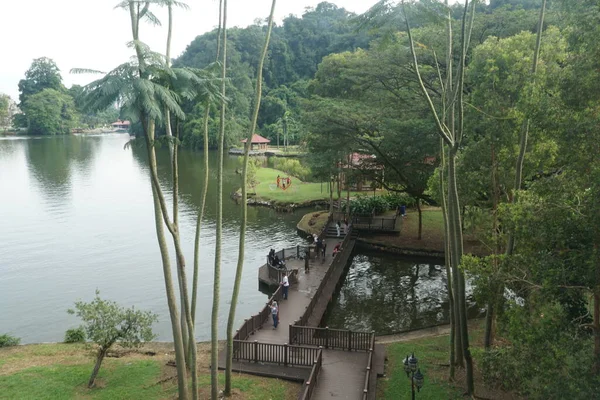 位于马来西亚巴拉克Ipoh的Gunung Lang娱乐公园景观 — 图库照片