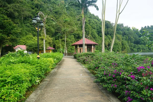 Vue Panoramique Parc Récréatif Gunung Lang Situé Ipoh Perak Malaisie — Photo