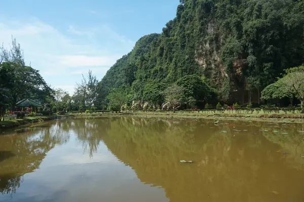 Vue Panoramique Temple Kek Look Tong Ipoh Perak Malaisie — Photo