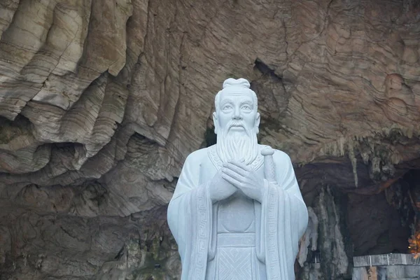 Confucius Replica Kek Look Tong Temple Ipoh Perak Malaysia — Stock Photo, Image