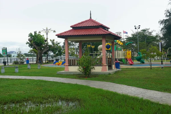 Gazebo Park Located Muar Jhzor Malaysia — стоковое фото