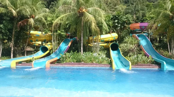 Monde Perdu Tambun Situé Ipoh Perak Est Premier Parc Aquatique — Photo