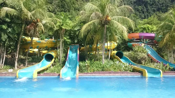 Monde Perdu Tambun Situé Ipoh Perak Est Premier Parc Aquatique — Photo