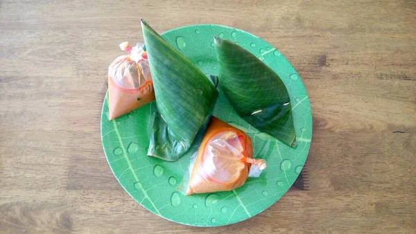 Nasi Dagang Tipik Doğu Kıyısı Malezya Yemeklerinden Biri — Stok fotoğraf