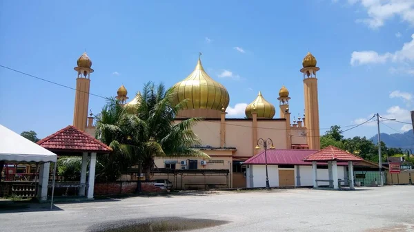Τζαμί Tengku Sulaiman Στο Ketari Bentong Μαλαισία — Φωτογραφία Αρχείου