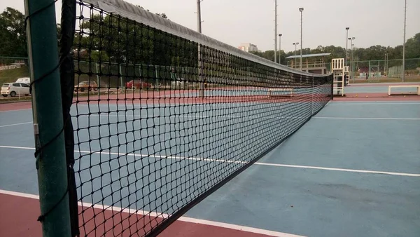 Primer Plano Red Tenis — Foto de Stock