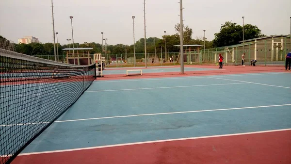 Vista Pista Tenis — Foto de Stock
