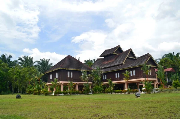 Rembau Museum Replica Raja Melewar Palace Museum Provides Information Adat — Stock Photo, Image