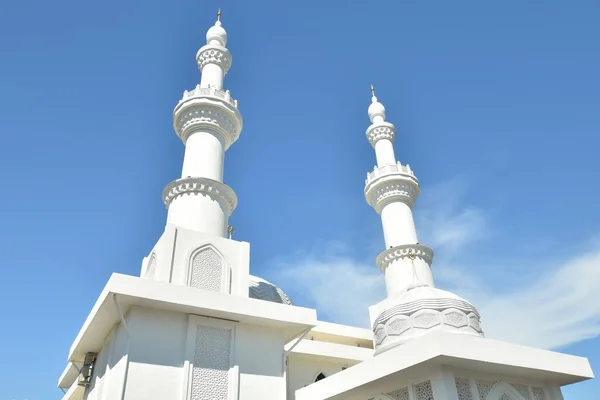 Turm Der Jamek Putra Moschee Masjid Tanah Malakka Malaysia — Stockfoto