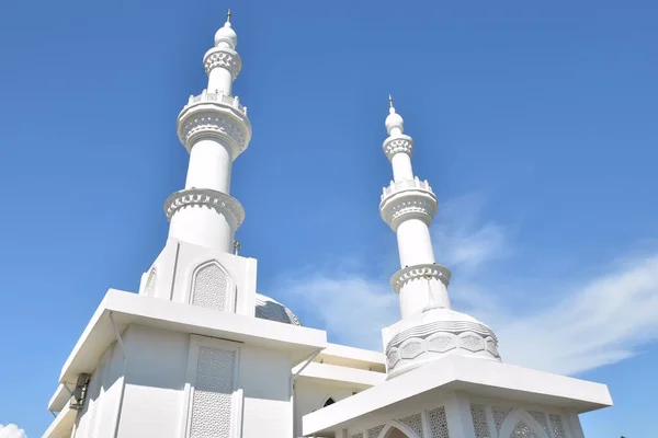 Tower Jamek Putra Mosque Masjid Tanah Malacca Malaysia — Stock Photo, Image