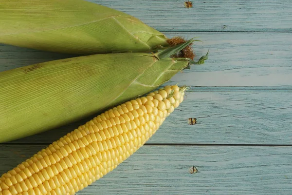 Close Corn Table — Stock Photo, Image