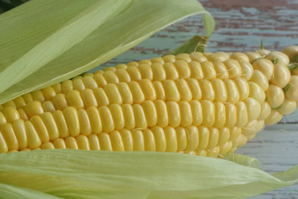 Close Corn Table — Stock Photo, Image