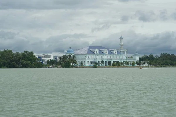 Bandar Maharani Monumento Localizado Tanjung Emas Muar Johor Malásia — Fotografia de Stock