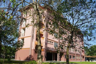 Alor Gajah, Melaka, Malezya 'da bulunan Universiti Teknologi MARA Melaka kampüsünün manzarası