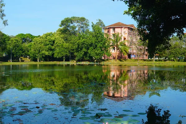 位于马来西亚Melaka Alor Gajah的Teknologi Mara Melaka大学校园景观 — 图库照片