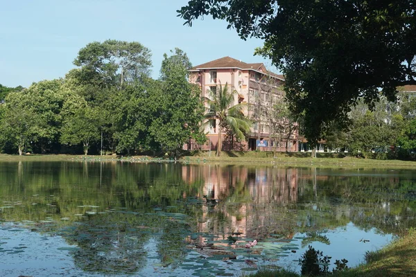 Schilderachtig Uitzicht Universiti Teknologi Mara Melaka Campus Gelegen Alor Gajah — Stockfoto