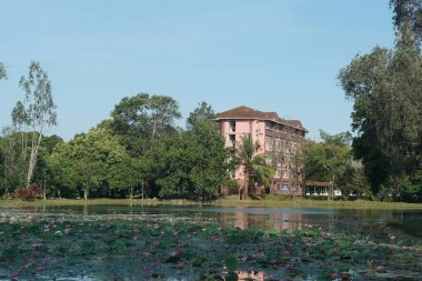 Alor Gajah, Melaka, Malezya 'da bulunan Universiti Teknologi MARA Melaka kampüsünün manzarası