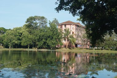 Alor Gajah, Melaka, Malezya 'da bulunan Universiti Teknologi MARA Melaka kampüsünün manzarası