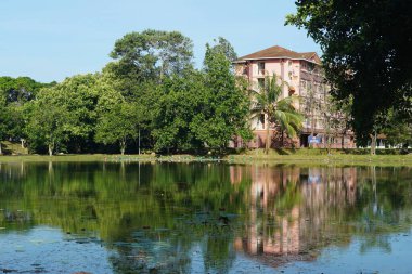 Alor Gajah, Melaka, Malezya 'da bulunan Universiti Teknologi MARA Melaka kampüsünün manzarası