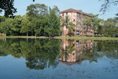 Alor Gajah, Melaka, Malezya 'da bulunan Universiti Teknologi MARA Melaka kampüsünün manzarası