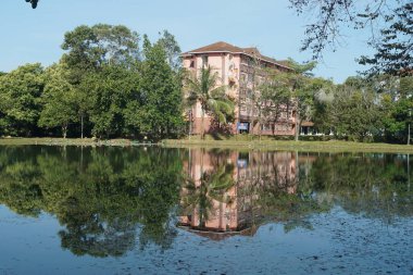 Alor Gajah, Melaka, Malezya 'da bulunan Universiti Teknologi MARA Melaka kampüsünün manzarası