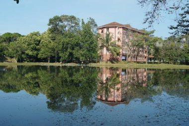 Alor Gajah, Melaka, Malezya 'da bulunan Universiti Teknologi MARA Melaka kampüsünün manzarası