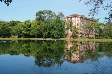 Alor Gajah, Melaka, Malezya 'da bulunan Universiti Teknologi MARA Melaka kampüsünün manzarası