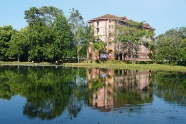 Alor Gajah, Melaka, Malezya 'da bulunan Universiti Teknologi MARA Melaka kampüsünün manzarası