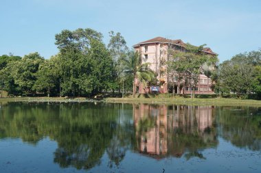 Alor Gajah, Melaka, Malezya 'da bulunan Universiti Teknologi MARA Melaka kampüsünün manzarası