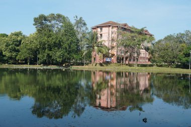 Alor Gajah, Melaka, Malezya 'da bulunan Universiti Teknologi MARA Melaka kampüsünün manzarası