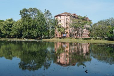 Alor Gajah, Melaka, Malezya 'da bulunan Universiti Teknologi MARA Melaka kampüsünün manzarası