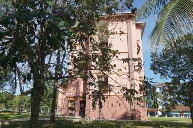 Alor Gajah, Melaka, Malezya 'da bulunan Universiti Teknologi MARA Melaka kampüsünün manzarası