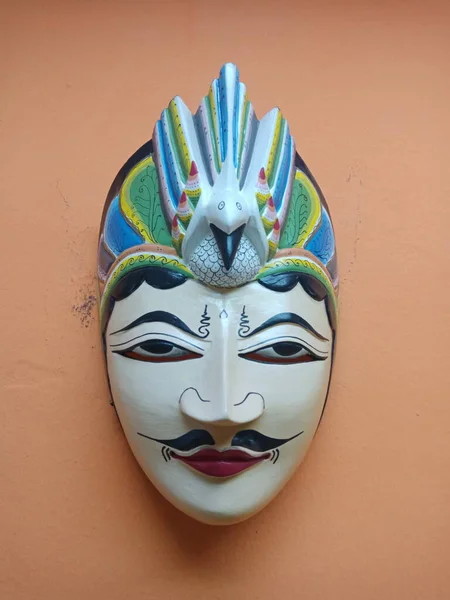 Syn Traditionell Javanese Mask — Stockfoto