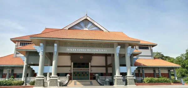 Tunku Ibrahim Ismail Hall Sídlem Kluang Johor Malajsie — Stock fotografie