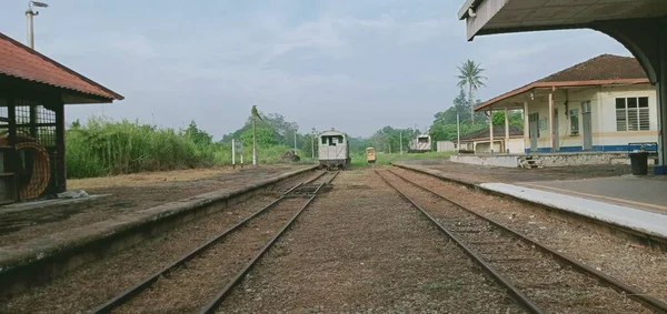 Railway Track Gemas Malaysia — Stock Photo, Image