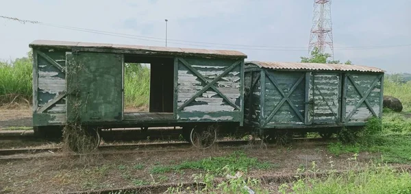 Old Train Carriage Gemas Railway Station Negeri Sembilan Malaysia — Stock Photo, Image