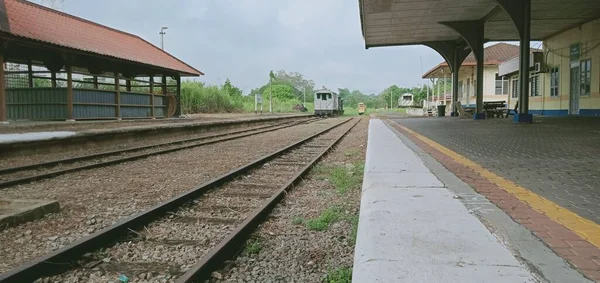 Järnvägsspår Gemas Malaysia — Stockfoto