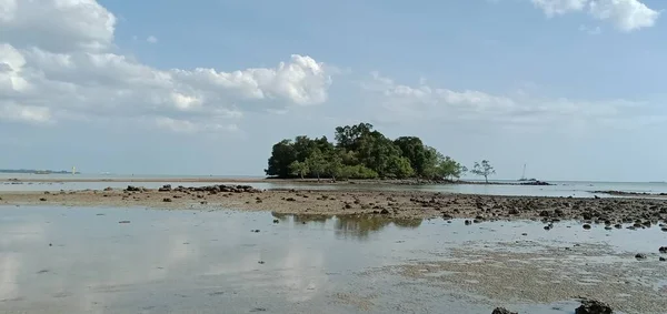 Odizolowana Wyspa Melaka Malezja — Zdjęcie stockowe