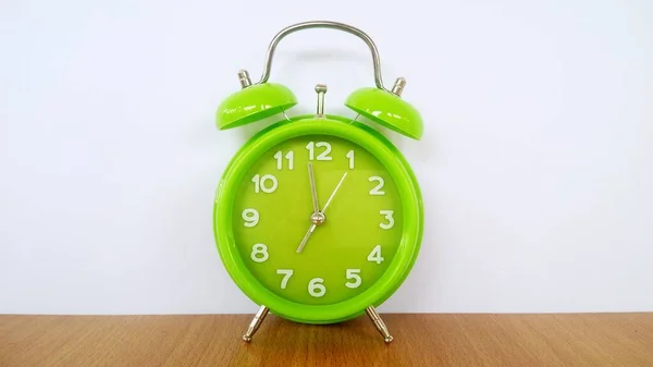 Close Alarm Clock Table — Stock Photo, Image
