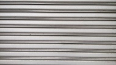 close up of metal door